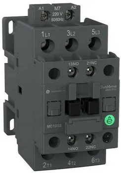 Контактор Systeme Electric MC1D25M7 MC1D 3P 25A НО+НЗ 220V 50/60ГЦ