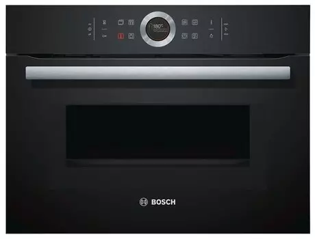 Духовой шкаф электрический Bosch Serie 8 CMG633BB1, черный (CMG633BB1)