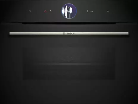 Духовой шкаф электрический Bosch Serie 8 CSG7364B1, черный (CSG7364B1)
