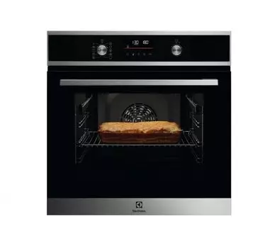 Духовой шкаф электрический Electrolux EOF6P76BX, черный/серебристый (EOF6P76BX)