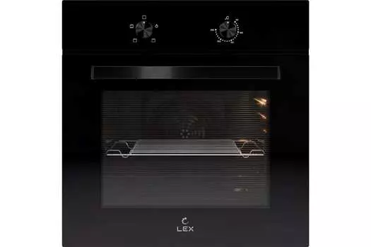 Духовой шкаф электрический LEX EDM 040 BBL, черный (CHAO000393)