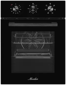 Духовой шкаф электрический Monsher High-Tech MOE 4563 Noir, черный (76920)