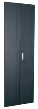 Дверь для шкафа Netko TS,T2 металл 47U Ширина 600 черная, с перфорацией, двойная EOL (TS 6047.901 DS Metal door)