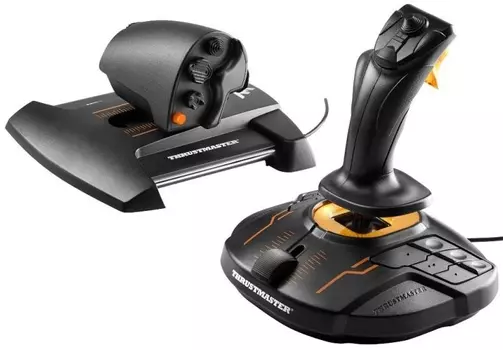 Джойстик Thrustmaster T.16000M FCS Hotas, проводной, черный (2960778)