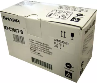 Тонер-картридж Sharp MX-C30GTB