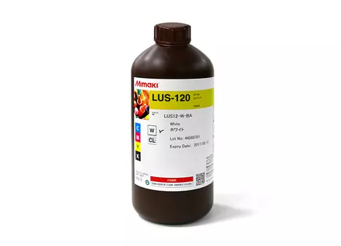 УФ чернила LUS-120UV LED White (K), 1000 мл