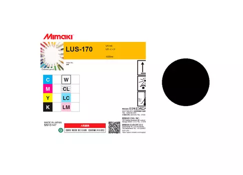 УФ чернила LUS-170UV LED Black, 1000 мл