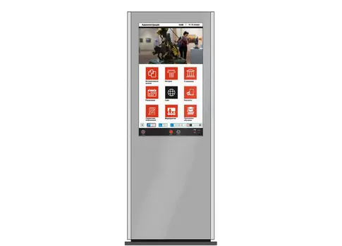 Ультратонкий сенсорный киоск самообслуживания Service 32"