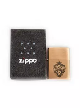 Зажигалка ZIPPO, цвет золотой
