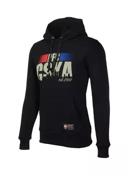 Толстовка женская "PFC CSKA est.1911", цвет черный (XS)
