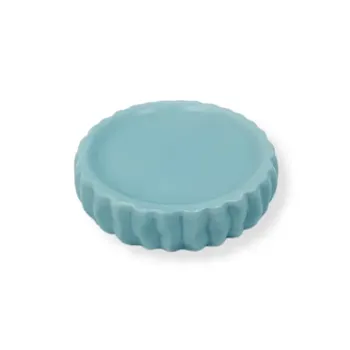 Мыльница Primanova Cake DR-73101 керамика цвет голубой