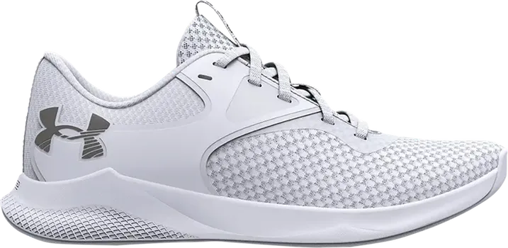 Кроссовки Under Armour Wmns Charged Aurora 2 White Metallic Warm Silver, белый