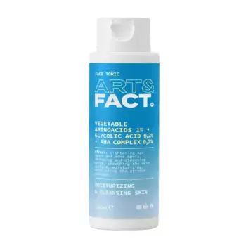 ART&FACT Тоник увлажняющий очищающий для лица / Vegetable Aminoacids 1%+Glycolic acid 0,2%+AHA Complex 0,2% 150 мл