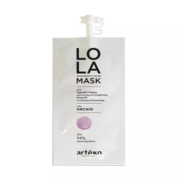 ARTEGO Маска оттеночная для волос, орхидея / LO LA MASK Orchid 20 мл