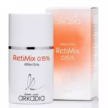 ARKADIA Крем-гель для интенсивного ухода за жирной проблемной кожей / RetiMix 50 мл