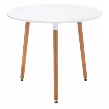 Стол Woodville Lorini 60 white / wood 15354