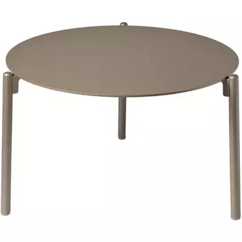 Стол журнальный уличн."Атмосфера"(M) шампань d65*38,5см Garda Decor арт.39AR-STOL-T241 CH