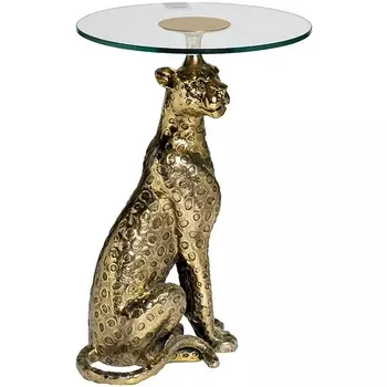 Стол журнальный "Ягуар" d.45*68cм Garda Decor арт.69-721328