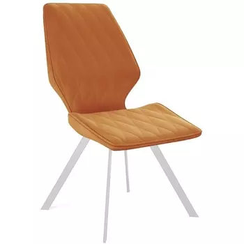 Стул 242M B17 TERRACOTTA/ ножки белые Dikline 00-00062376