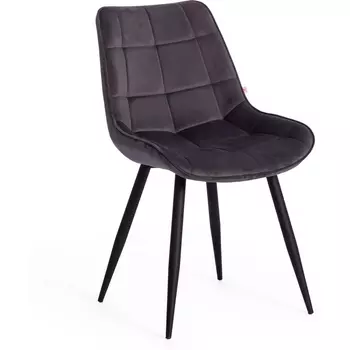 Стул ABRUZZO ( mod. 8060 ) / 1 шт. в упаковке (Металл,Вельвет /Серый) Tetchair