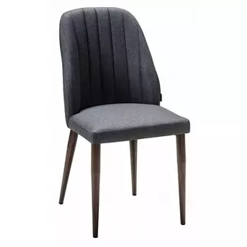 Стул Alen темно-серый/т. орех R-Home арт.410127132h_Dark grey_т.орех