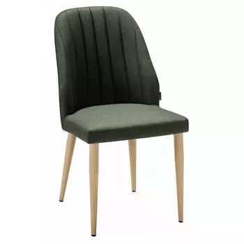 Стул Alen темно-зеленый/нат.дуб R-Home арт.410127121h_Dark_Green_н.дуб