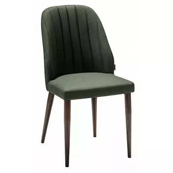 Стул Alen темно-зеленый/т. орех R-Home арт.410127122h_Dark_Green_т.орех