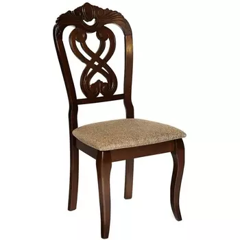 Стул -Андромеда/ Cappuchino, ткань коричневая 168-7 (дерево гевея) Tetchair 111695 12895
