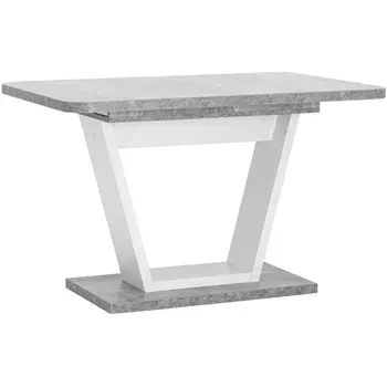 Стол 120-160*80 бетон/белый Stool Group УТ000021741