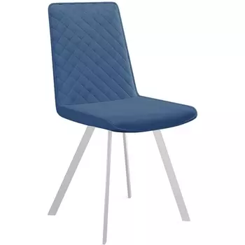 Стул B8 BLUE, ножки белые Dikline 00-00058115