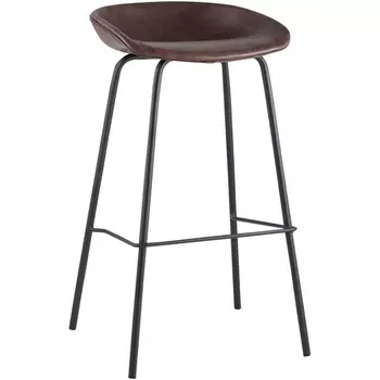 Стул барный Stool Group Beetle Lite PU коричневый УТ000001228