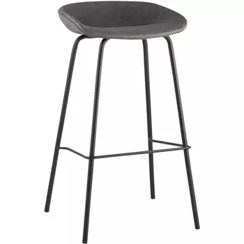 Стул барный Stool Group Beetle Lite PU серый УТ000001230