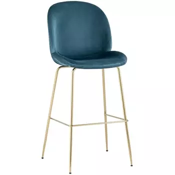 Стул барный Stool Group Beetle со спинкой маренго УТ000025454