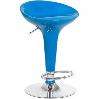 Стул барный BOMBA (голубой) (Dobrin)