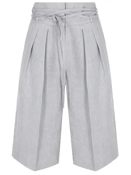Бермуды льняные BRUNELLO CUCINELLI