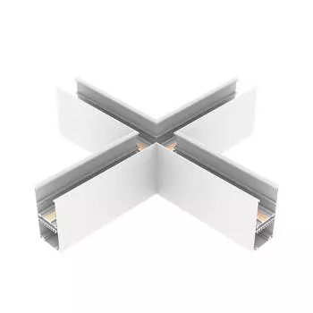 Коннектор X-образный для магнитного шинопровода Arlight Mag-Con-4592-X90 026914