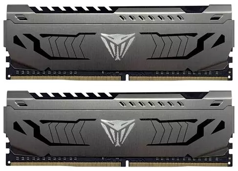 Комплект памяти DDR4 DIMM 64Gb (2x32Gb), 3200MHz, CL16, 1.35 В, Patriot Memory, Viper Steel (PVS464G320C6K)