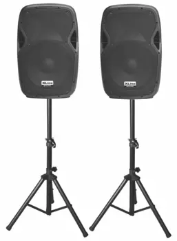 Комплект акустики XLine PRA-12 SET, 150 Вт, черный