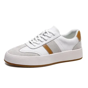 New Mens Casual Shoes Fashion Handmade Designer Sneakers Comfort Breathable Lace-up Walking Shoes Luxury Brand Tennis Masculino 38