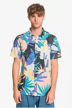 Мужская Рубашка С Коротким рукавом Quiksilver Tropical