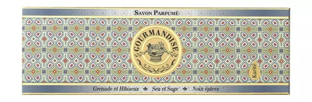 Набор натурального парфюмированного мыла Gourmandise Savon Parfume Set XXXXII