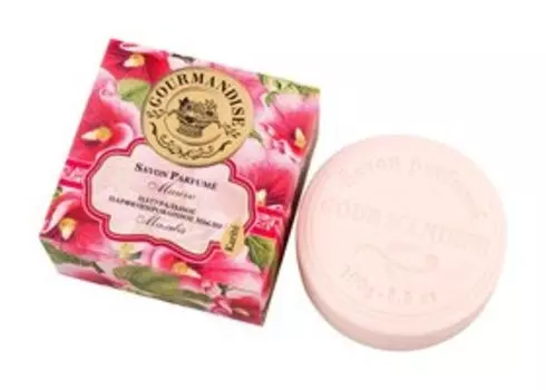 Натуральное мыло с ароматом мальвы Gourmandise Savon Parfume Mauve
