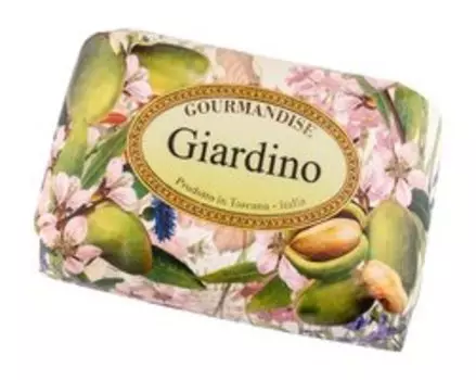 Натуральное мыло с ароматом миндаля Gourmandise Savon Parfume Giardino
