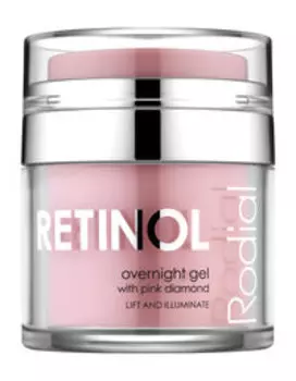 Ночной гель для лица с ретинолом Rodial Pink Diamond Retinol Overnight Gel