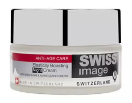 Ночной крем для лица против морщин Swiss Image Anti-Age Care 36+ Elasticity Boosting Night Cream