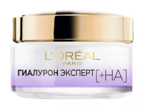Ночной увлажняющий восполняющий крем-маска для лица L'Oreal Гиалурон Эксперт Ночной крем-маска