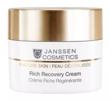 Обогащенный антивозрастной регенерирующий крем для лица Janssen Cosmetics Rich Recovery Cream