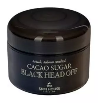 Очищающая маска-скраб с экстрактом какао The Skin House Сacao Sugar Black Head Off