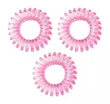 Набор из трех арома-резинок для волос с ароматом бабл-гам Solomeya Aroma Hair Band Bubble Gum