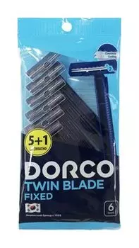 Одноразовые cтанки для бритья Dorco TD708N Twin Blade 5 plus 1 Disposable Razors